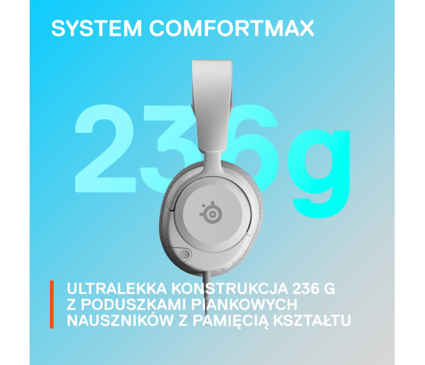 STEELSERIES Arctis Nova 1P (Playstation, białe) 61612 - 1066000 - zdjęcie 7